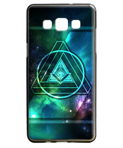 Triangle Galaxy 2 - Samsung Galaxy A5 Carcasa Silicon