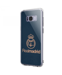 Real Madrid - Samsung Galaxy S8 Plus Carcasa Transparenta Silicon