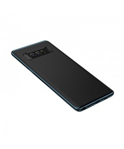 Just Must Arm Duo Gray - Samsung Galaxy Note 8 Carcasa (spate textura carbon negru)
