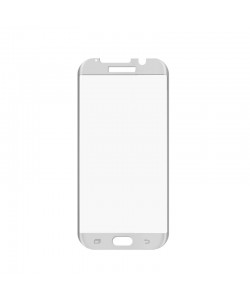 Folie Magic Sticla 3D Case Friendly White (0.33mm, 9H) - Samsung Galaxy S7 Edge