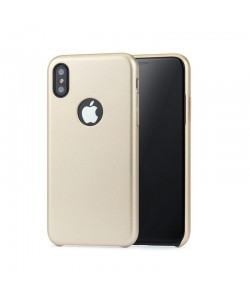 Meleovo Pure Gear I Gold - iPhone X Carcasa Plastic