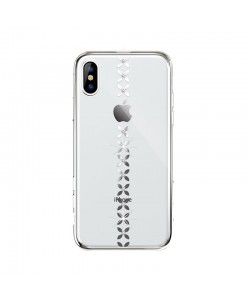 Devia Lucky Star Silver - iPhone XS / X Carcasa Policarbonat