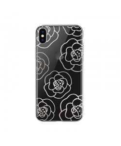 Devia Camellia Silver - iPhone XS Max Carcasa Policarbonat