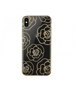 Devia Camellia Gold - iPhone XS Max Carcasa Policarbonat