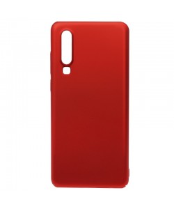Just Must Uvo Red - Huawei P30 Carcasa Plastic (material fin la atingere, slim fit)