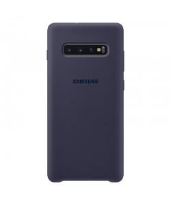 Samsung Silicone Cover Navy - Samsung Galaxy S10 Plus Carcasa Silicon