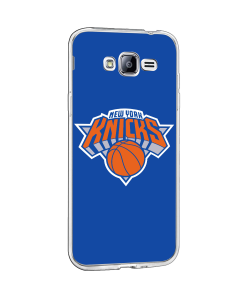 New York Knicks - Samsung Galaxy J3 Carcasa Transparenta Silicon