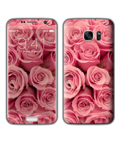 Roses are pink - Samsung Galaxy S7 Skin