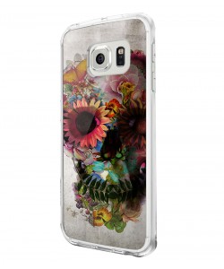Spring skull - Samsung Galaxy S6 Carcasa Plastic Premium 