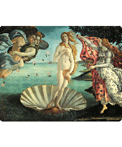 Botticelli - La nascita di Venere - Samsung Galaxy S4 Carcasa Transparenta Silicon