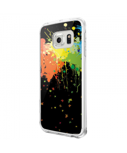 Paint Stains - Samsung Galaxy S6 Carcasa Plastic Premium