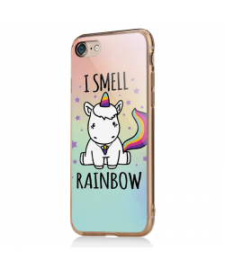 I Smell Rainbows - iPhone 7 / iPhone 8 Carcasa Transparenta Silicon