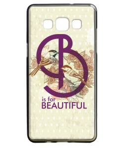 B is for Beautiful - Samsung Galaxy A5 Carcasa Silicon