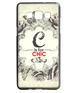 C is for Chic 2 - Samsung Galaxy A5 Carcasa Silicon