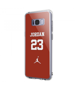 Jordan 23 - Samsung Galaxy S8 Plus Carcasa Transparenta Silicon