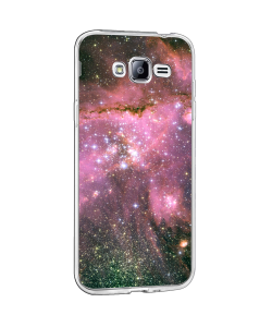 Light Up the Space - Samsung Galaxy J3 Carcasa Transparenta Silicon