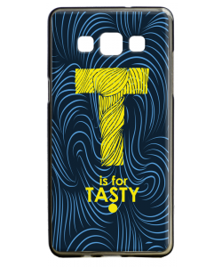 T is for Tasty - Samsung Galaxy A5 Carcasa Silicon