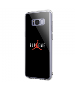 Jordan Supreme - Samsung Galaxy S8 Carcasa Transparenta Silicon