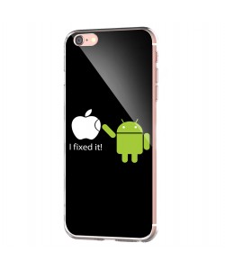 I fixed it - iPhone 6 Carcasa Transparenta Silicon