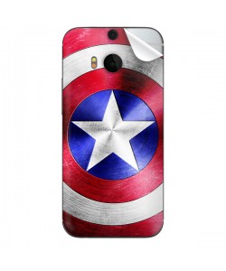 Captain America Logo - HTC One M8 Skin