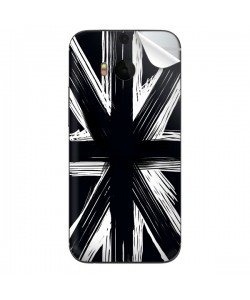 Black UK Flag - HTC One M8 Skin