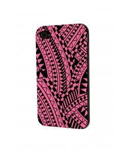 Pink & Black - iPhone 4 / 4S Skin