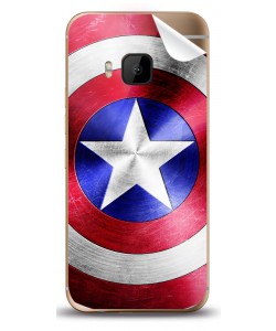 Captain America Logo - HTC One M9 Skin