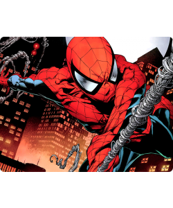 Spiderman - Sony Xperia E1 Carcasa Neagra Silicon