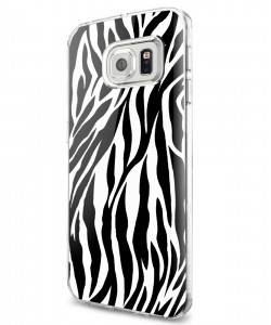 Zebra Labyrinth - Samsung Galaxy S7 Edge Carcasa Silicon 