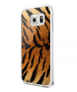 Tiger Fur - Samsung Galaxy S6 Carcasa Silicon