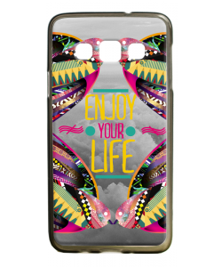 Enjoy Your Life - Samsung Galaxy A3 Carcasa Silicon Premium