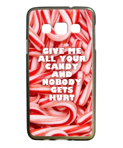 Give Me All Your Candy - Samsung Galaxy A3 Carcasa Silicon Premium