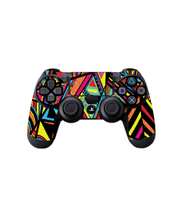 Patchy Stripes - PS4 Dualshock Controller Skin