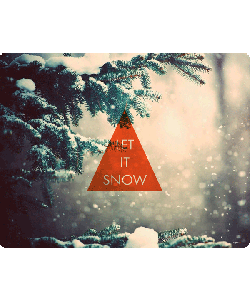 Let it Snow - iPhone 6 Skin