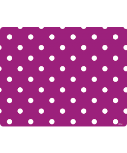 Purple White Dots - Skin Telefon