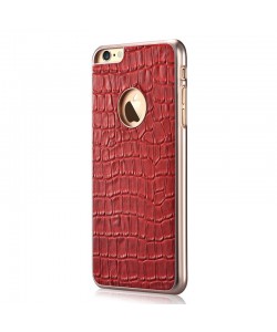 Gallery Passion Red - Devia Carcasa iPhone 6/6S Piele Naturala