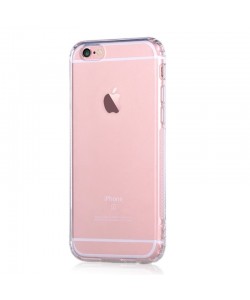 Shockproof Crystal Clear - Devia iPhone 6 Plus Carcasa Silicon (cu breloc multifunctional)