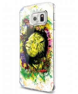 Gold Lion - Samsung Galaxy S7 Edge Carcasa Silicon 