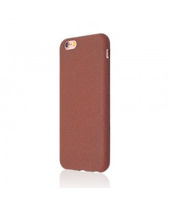 Just Must Sand Brown - iPhone 6/6S Carcasa Silicon (flexibil)