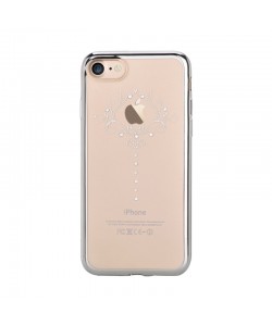 Iris Silver - Devia iPhone 7 Carcasa Silicon (Cristale Swarovski®)