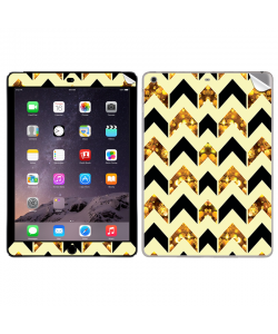 Black & Gold - Apple iPad Air 2 Skin