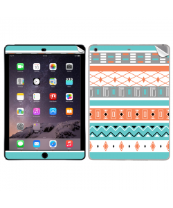 Orange & Blue - Apple iPad Air 2 Skin