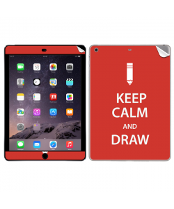 Keep Calm and Draw - Apple iPad Air 2 Skin