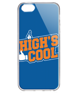 High's Cool - iPhone 5/5S Carcasa Transparenta Plastic