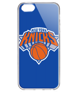 New York Knicks - iPhone 5/5S/SE Carcasa Transparenta Silicon