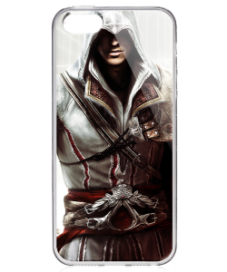Assassin - iPhone 5/5S/SE Carcasa Transparenta Silicon