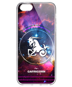 Capricorn - Universal - iPhone 5/5S/SE Carcasa Transparenta Silicon