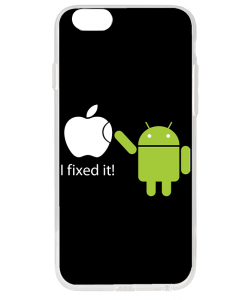 I fixed it - iPhone 6 Plus Carcasa Transparenta Silicon