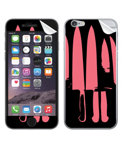 Pink Knife - iPhone 6 Skin