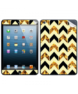 Black & Gold - Apple iPad Mini Skin